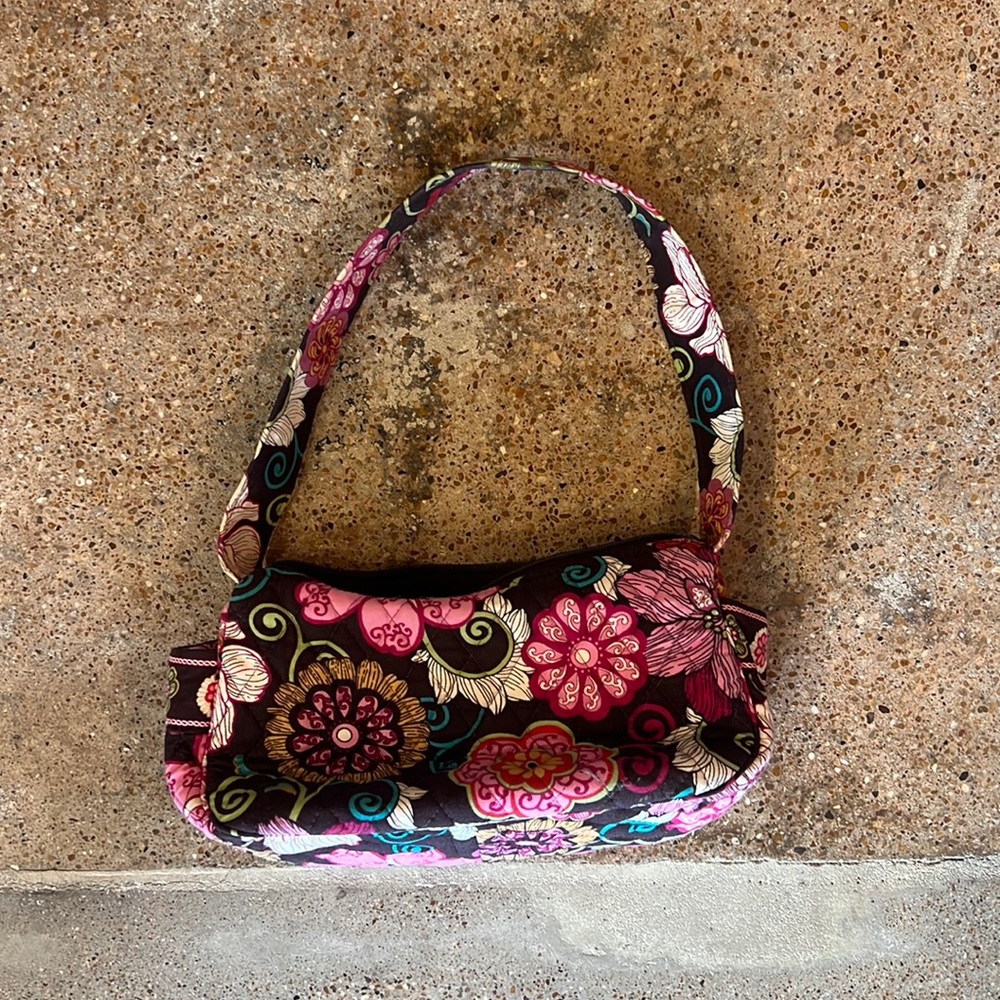 Vera Bradley Shoulder Purse — Retired Mod Floral Print